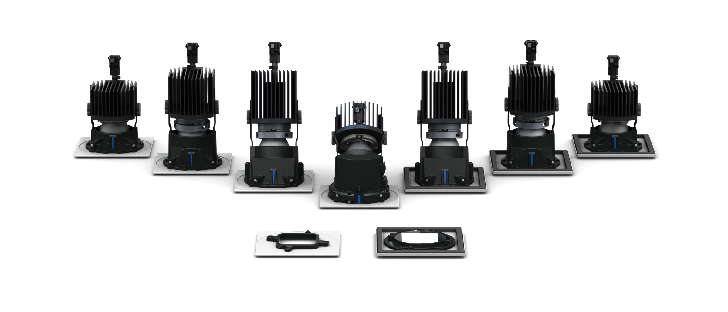 2 Series Square Collection for Lucifer Lighting